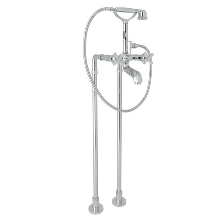 Rohl Palladian Floor Mount Tub Filler AKIT1901NXMAPC